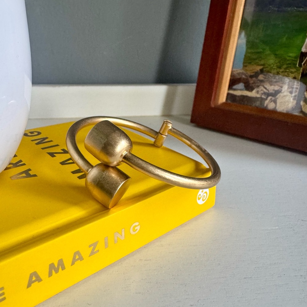 Madewell Gold Cuff Bracelet